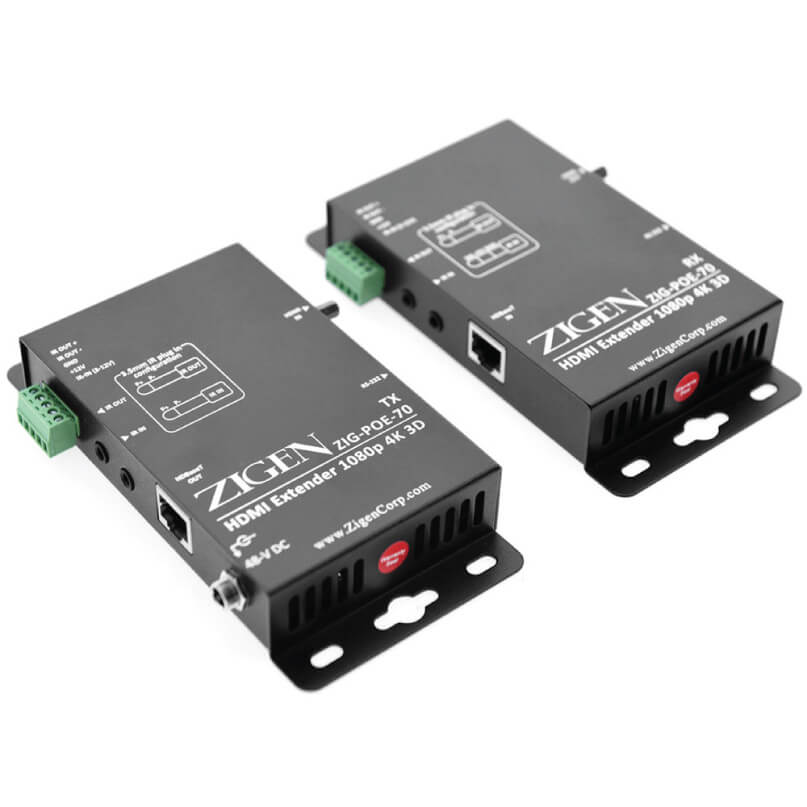 Zigen Poe-70 Amplifier Hdml Extender Zigen poe-70 amplifier hdml extender - image 2